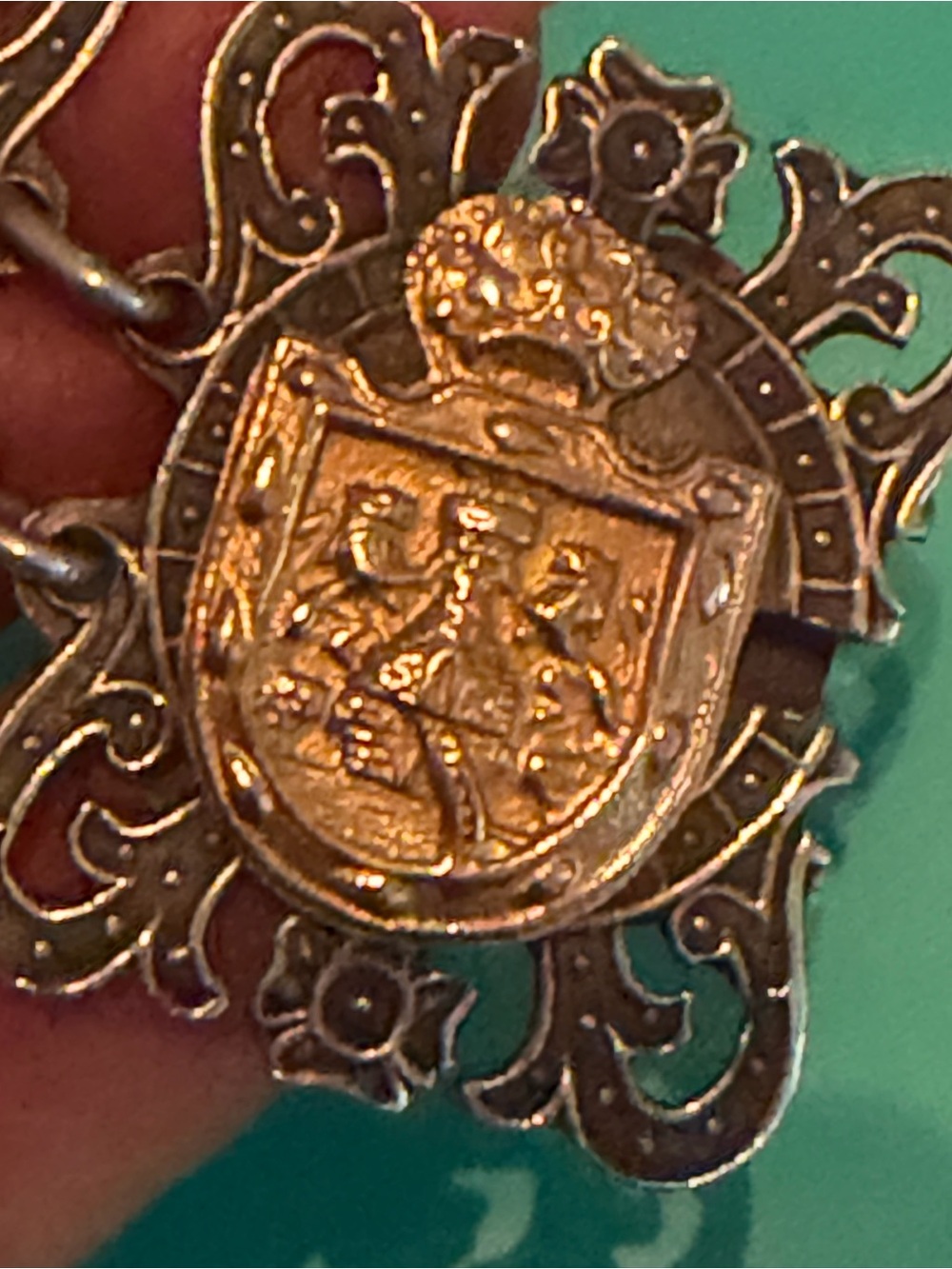 Vintage Mexican Taxco Panel Bracelet - Picture 9 of 12